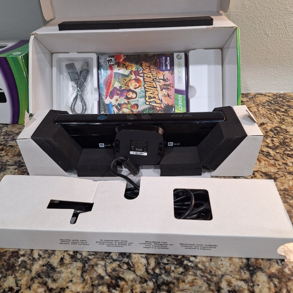 XBox 360 Kinect NIB with Game